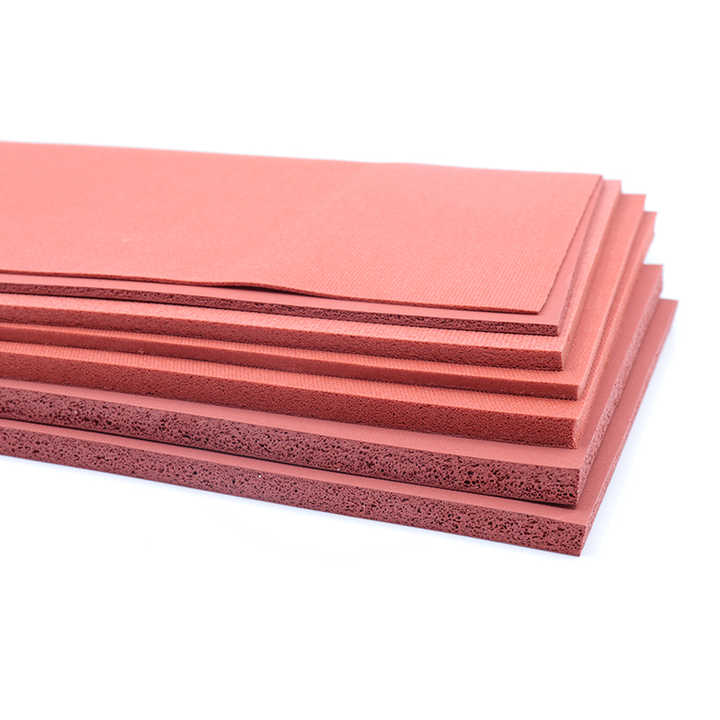 High Temperature Rubber Foam Sheets/Flexibility Silicone Foam Sheets-Paidu Supplier
