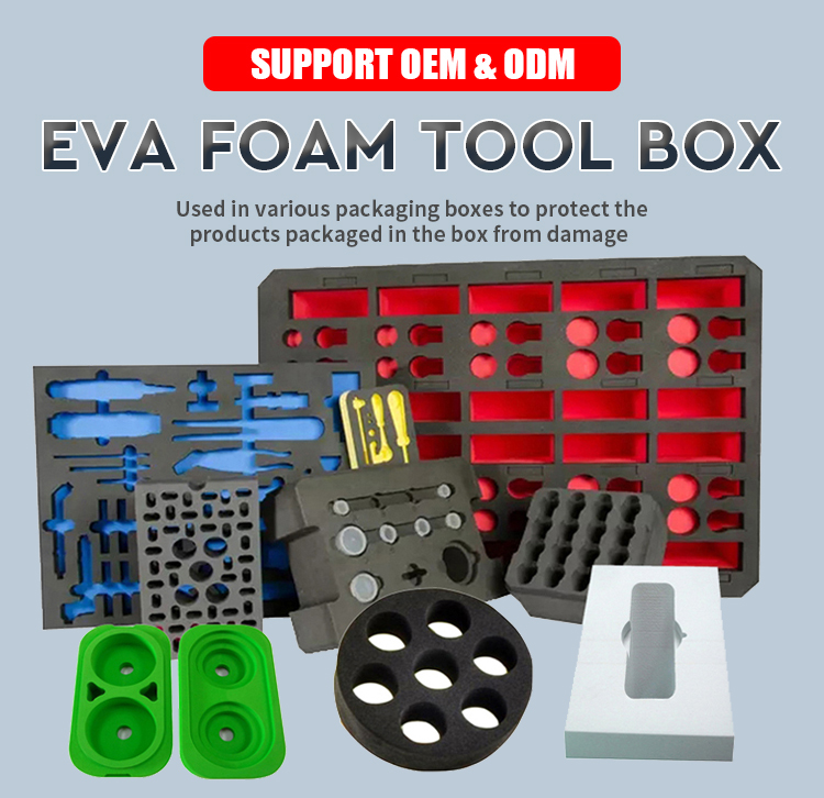 Paidu Custom EVA Foam Engraved Travel Case Tool