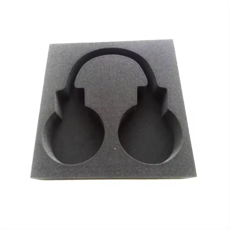 Paidu Factory Custom Hot Sale Adhesive EVA Foam Die Cutting Packaging Shock-proof Insert For Earplugs headphones Packing Case