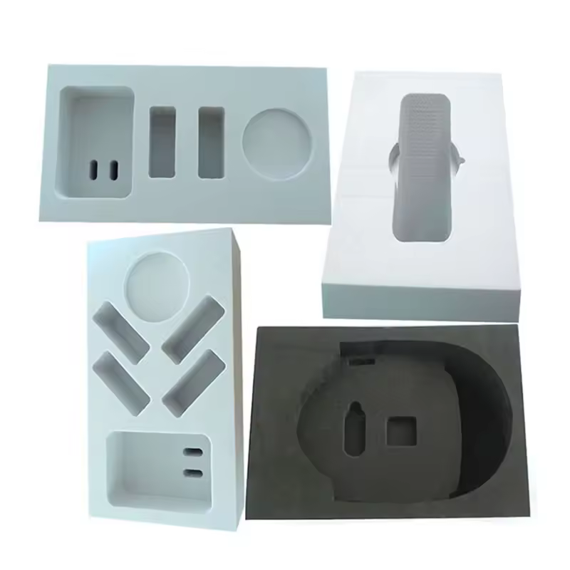 Paidu Factory Custom Hot Sale Adhesive EVA Foam Die Cutting Packaging Shock-proof Insert For Earplugs headphones Packing Case