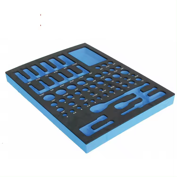 Paidu Professional Factory Supplier Wholesale Custom CNC EVA foam inserts case for Packaging Box with low Price and logo