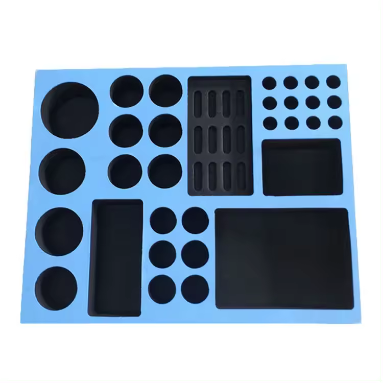Paidu Custom new thickness anti static die cut aircraft EVA foam sheet shockproof Eva material case eva foam packaging insert
