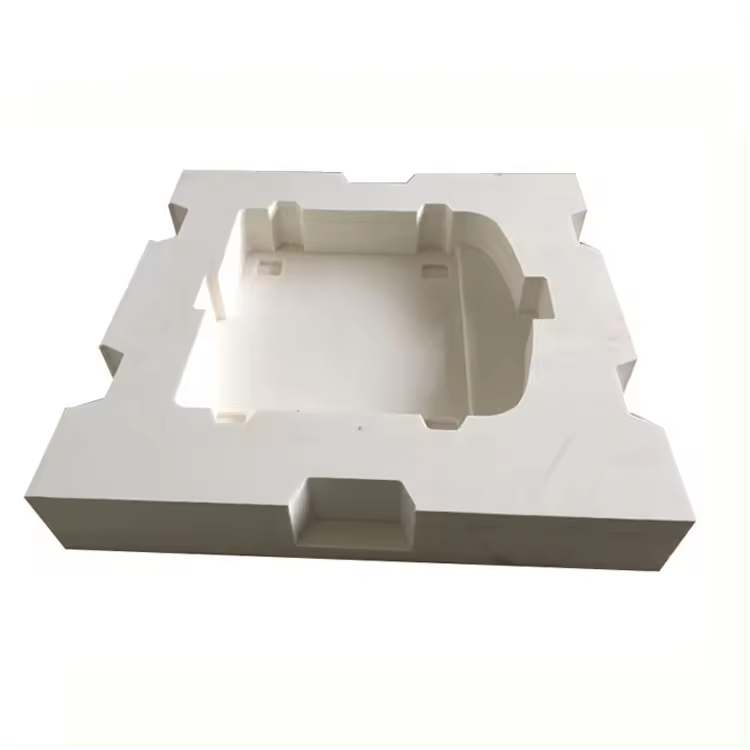 Paidu custom High quality aseismic 2-piece EVA foaming foam helmet eva foam packaging inserts cnc form china factory