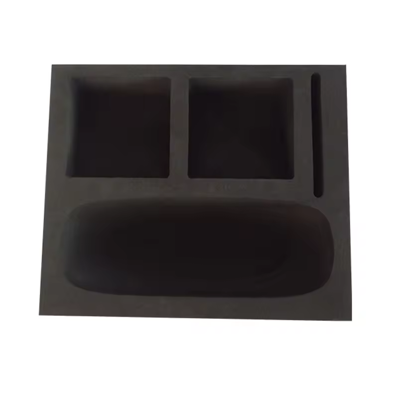 Paidu OEM ODM Factory protection display box CNC Die Cut EVA Foam Insert With Surface Flocked Paper For Packaging technology