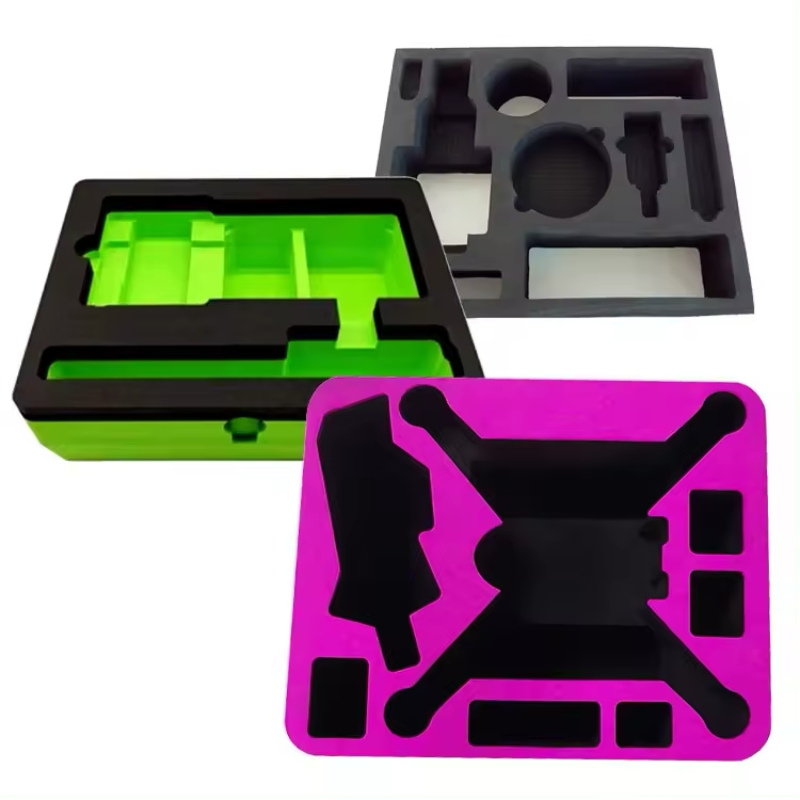 Paidu Custom new thickness anti static die cut aircraft EVA foam sheet shockproof Eva material case eva foam packaging insert