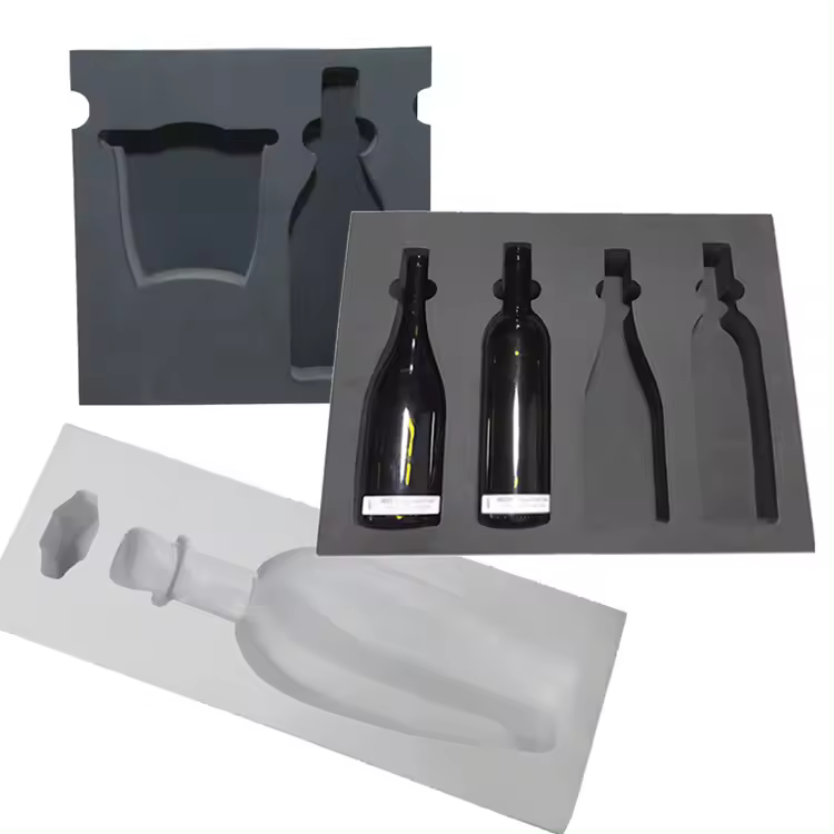 Paidu High Quality end Factory Price Wholesale hard EVA Foam insert Case Wine Packaging gifts Box