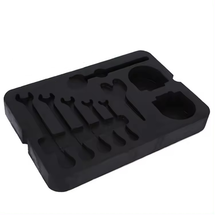 Paidu Original factory Custom Die Cut EVA Foam Packaging Foam Insert CNC Cutting Tray for Plane aircraft aeroplane By Air