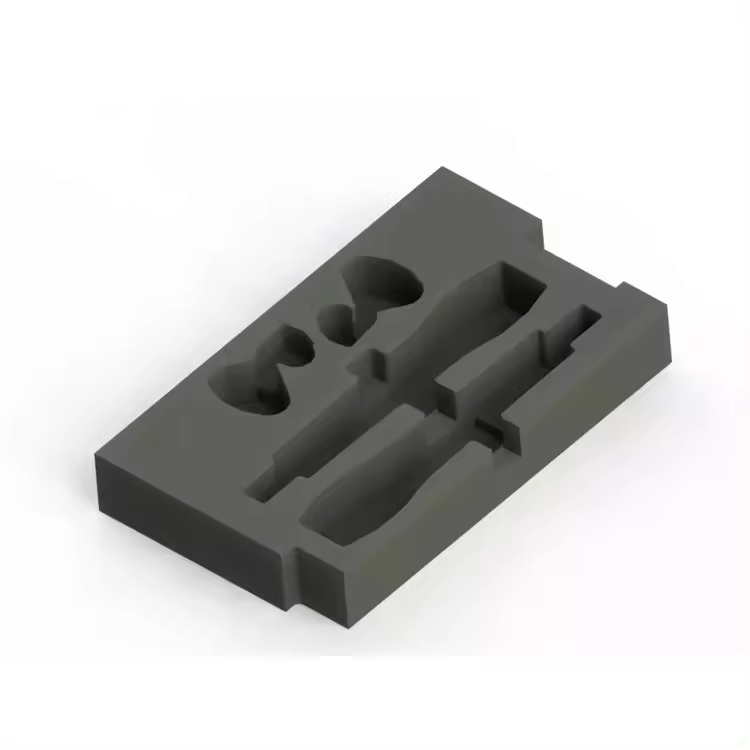 Paidu Factory Custom Different shape Soft Sponge eva Foam Insert CNC Die Cutting EVA Sponge Foam Tray Protective tooling Packaging Box
