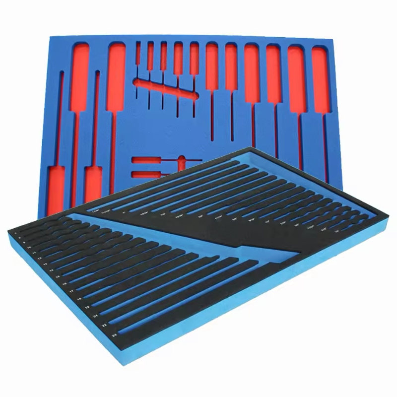 Paidu Factory Price Custom Eco-friendly different Shape shockproof Protective Package Die cut EVA foam box inserts